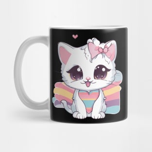 You're My Valentine Kawaii Kitten Mug